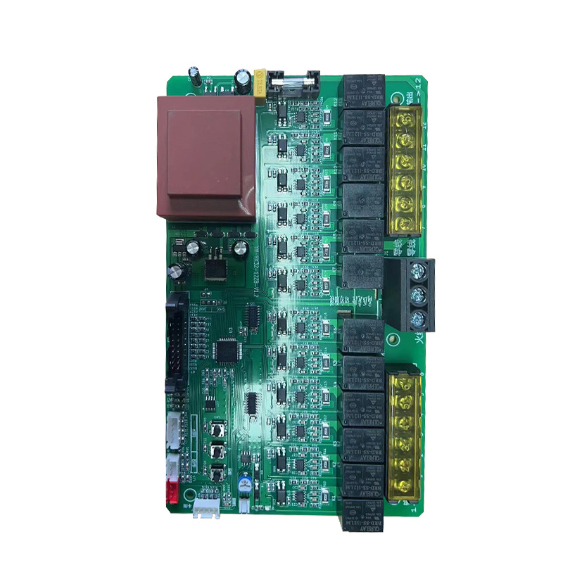 陕西电瓶车12路充电桩PCBA电路板方案开发刷卡扫码控制板带后台小程序